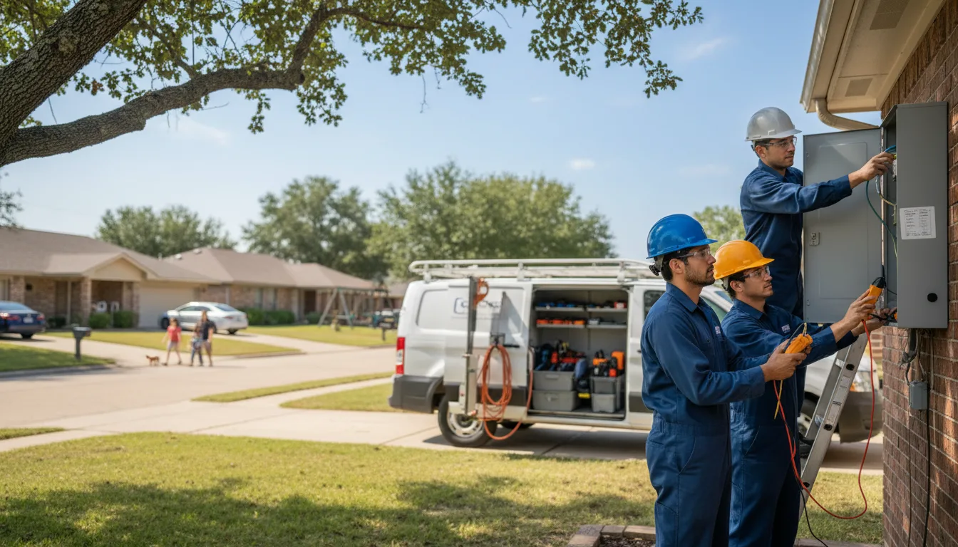 Certified electrician providing emergency electrical services in Friedensburg, PA